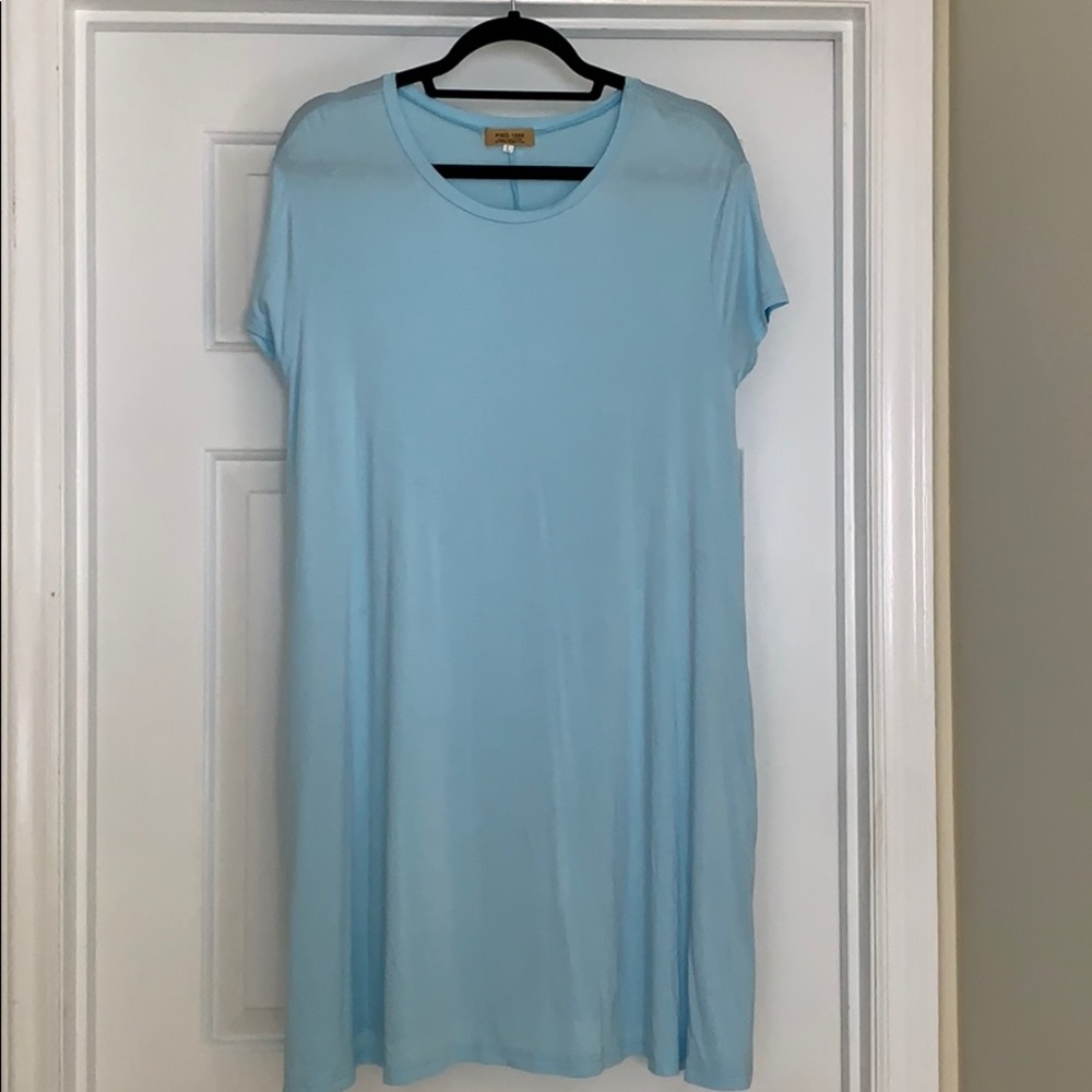 Piko Light Blue Dress